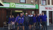 Outside choose life's 12 Cafe in Neath